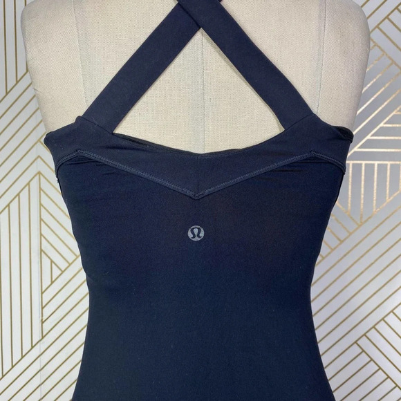 Lululemon Push Your Limits Tank Top in Solid Black Size US - Picture 7 of 9